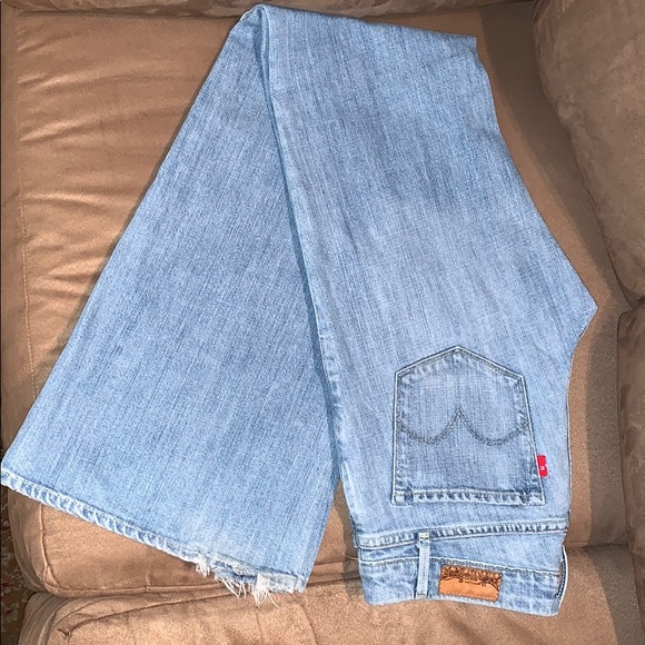 Levi’s Capital E MID-RISE FLARE jeans size W 27 - Picture 1 of 8